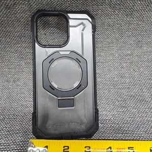 SUPCASE iPhone 15 Pro Max Case MagSafe Kickstand Black Translucent Good Rugged